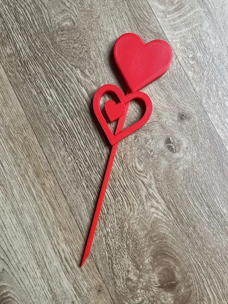 Chậu Hoa Trang Trí Valentine - Image 2