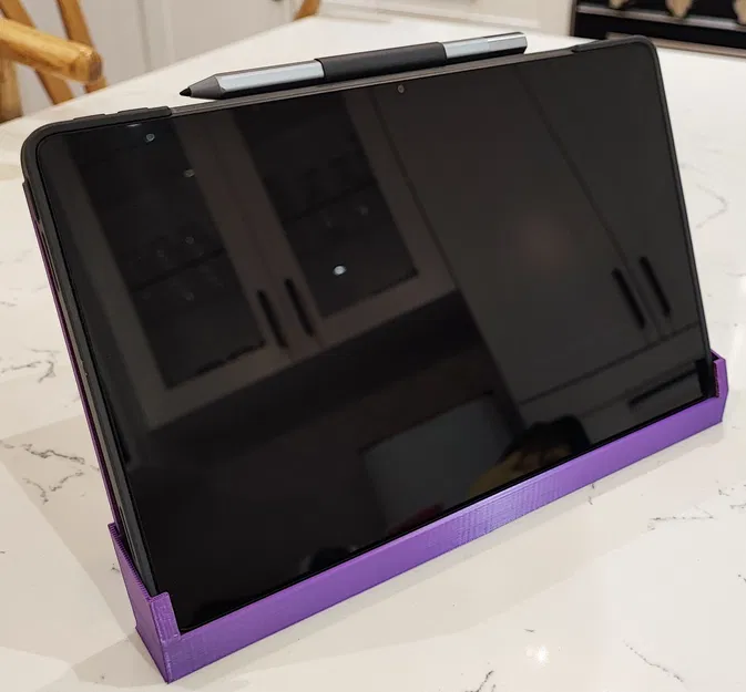 Giá đỡ Máy tính bảng có Miếng chèn Voronoi kèm Kệ Tai nghe/Tai nghe không dây - Image 3