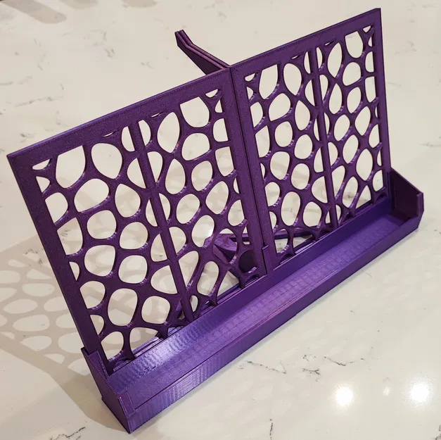 Giá đỡ Máy tính bảng có Miếng chèn Voronoi kèm Kệ Tai nghe/Tai nghe không dây - Image 5