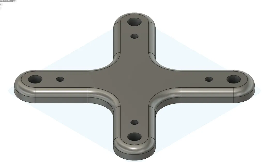 Bộ Chuyển Đổi VESA Nâng 10mm từ 100x100 sang 75x75 - Image 1