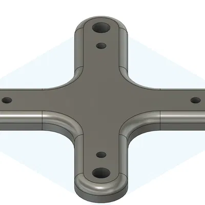 Bộ Chuyển Đổi VESA Nâng 10mm từ 100x100 sang 75x75