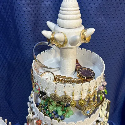 Kệ Trang Sức Xoay (Module Hóa)