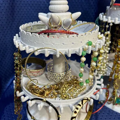 Kệ Trang Sức Xoay (Module Hóa)