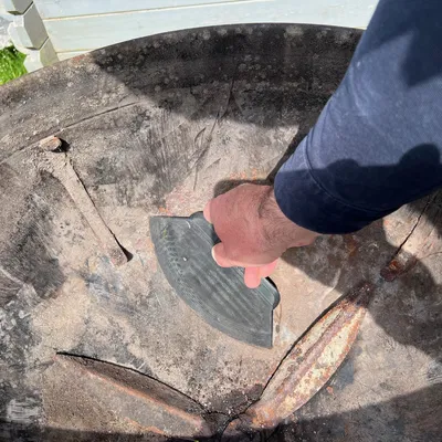 Dụng Cụ Vệ Sinh Vỉ Nướng BBQ, Cây Cạo Vỉ Nướng, Kiểu Dáng Bo Tròn