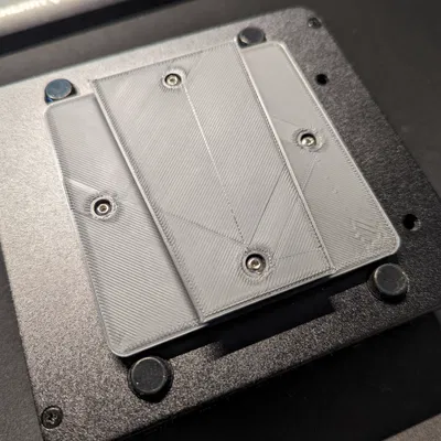 Giá treo tường cho mini PC với khoảng cách lắp 70mm x 70mm