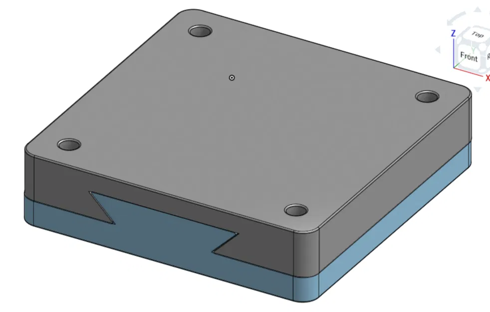 Giá treo tường cho Mini PC với lỗ gắn 50mm x 50mm - Image 2