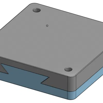 Giá treo tường cho Mini PC với lỗ gắn 50mm x 50mm