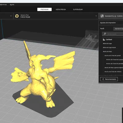 Zekrom Dáng Thấp (Low-Poly) Cỡ Nhỏ