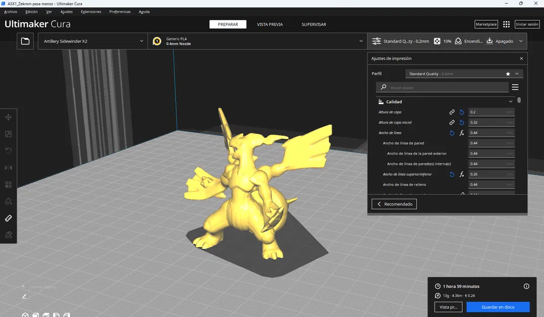 Zekrom Dáng Thấp (Low-Poly) Cỡ Nhỏ - Image 2