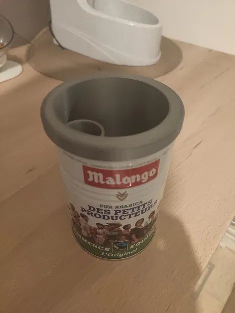 Chậu Cây Vừa Lon Cà Phê Malongo - Image 3