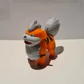 Mô hình Pokemon Growlithe - Thumbnail 1