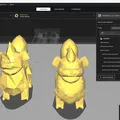 Mô Hình Growlithe Low Poly - Thumbnail 1