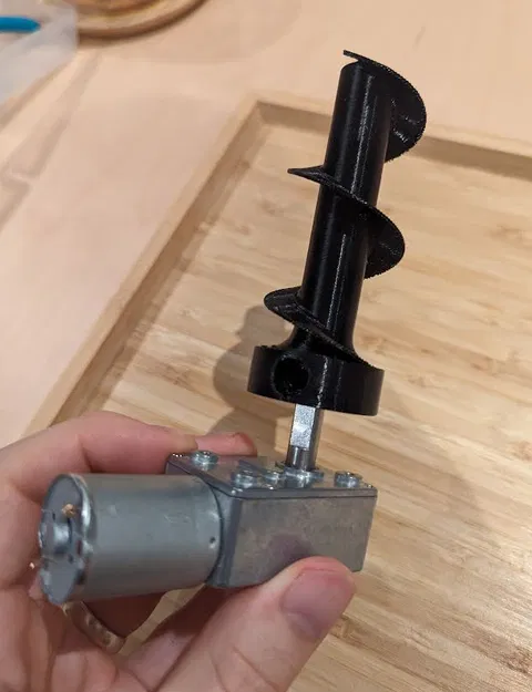 Máy Cho Thú Cưng Ăn Tự Động - Phễu và Trục Xoắn - Image 7