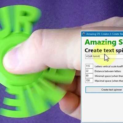 Ứng dụng tạo Text Spinner