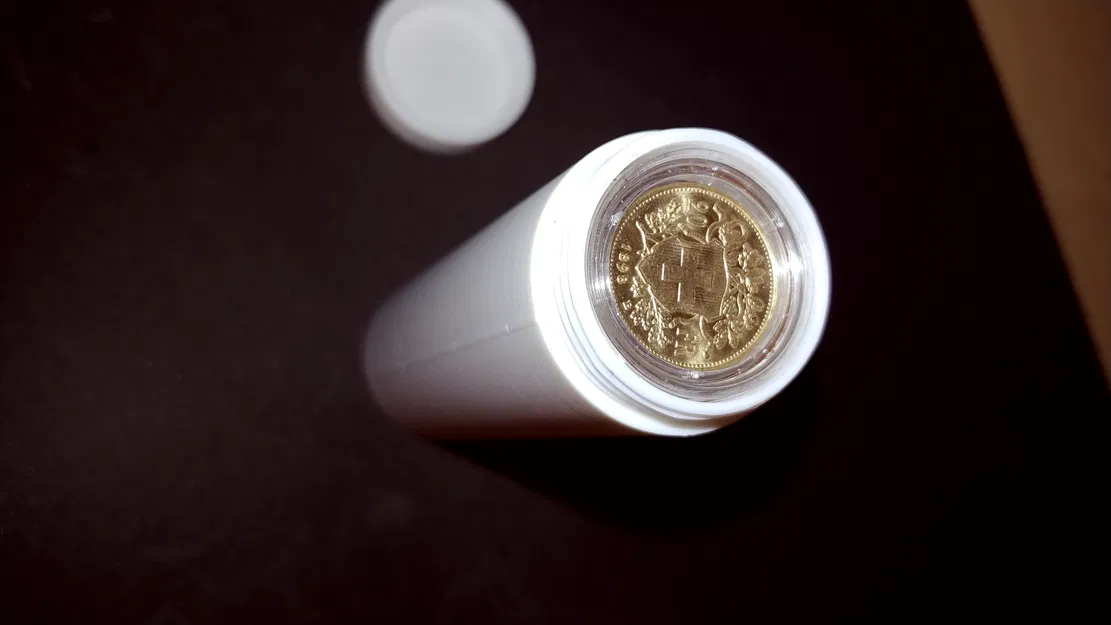 Ống đựng tiền xu Vreneli 20 Franken cho viên nang Leuchtturm 21,5 - Image 2