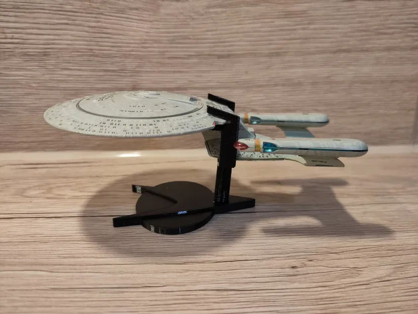 Chân đế thay thế cho U.S.S. Enterprise NCC-1701-D (TNG, Mô hình nhỏ Eaglemoss, không phải XL) - Image 1
