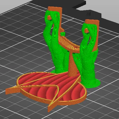 Chân đế thay thế cho U.S.S. Enterprise NCC-1701-D (TNG, Mô hình nhỏ Eaglemoss, không phải XL)
