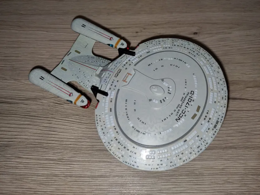 Chân đế thay thế cho U.S.S. Enterprise NCC-1701-D (TNG, Mô hình nhỏ Eaglemoss, không phải XL) - Image 6