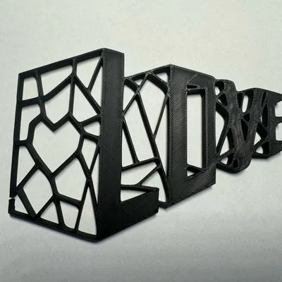 Tranh Treo Tường Trái Tim Hình Học