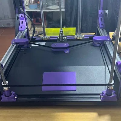 Mod Z-triple cho Ender 5 S1 dẫn động bằng dây curoa