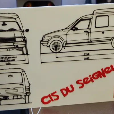 Bản vẽ xanh Citroen C15