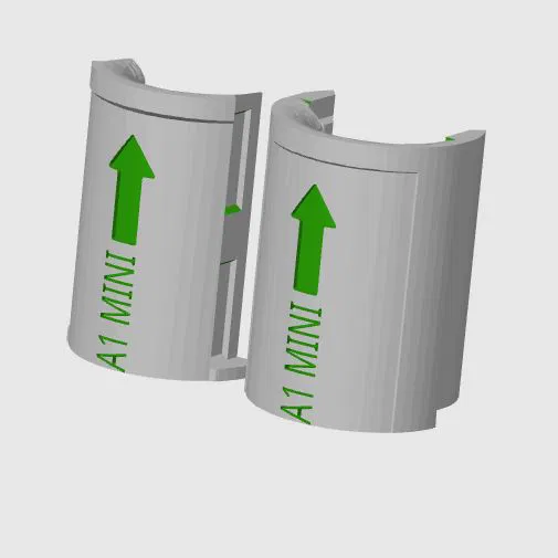 A1 Mini - Bảo Vệ Cáp Heatbed Bản Remix - Khớp Nối Chặt - Image 2