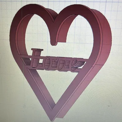 Khuôn Cắt Bánh Quy Hình Trái Tim