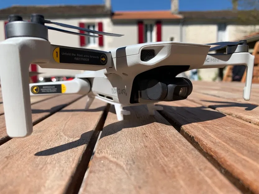 Bộ Càng Đáp Kèm Kẹp Giữ Cánh Quạt Cho DJI Mavic Mini - Image 6