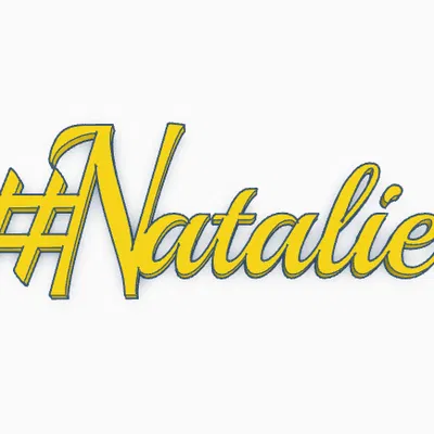 Móc Khóa Tên Natalie