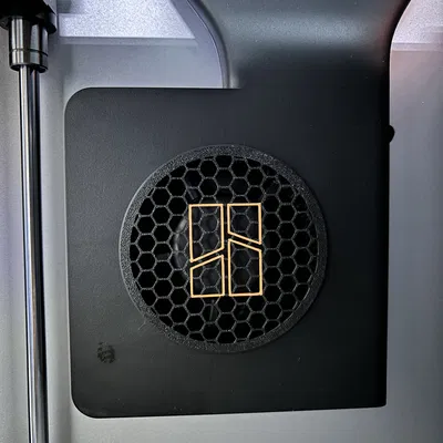 Chụp Quạt Phụ Bambulab X1C Hình Lục Giác Có Logo