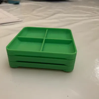 Khay Chia Ngăn Xếp Chồng Để Đồ Khi Tháo Lắp Máy