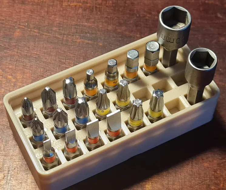 Thêm một cái Hộp Đựng Mũi Khoan Gridfinity - Image 2