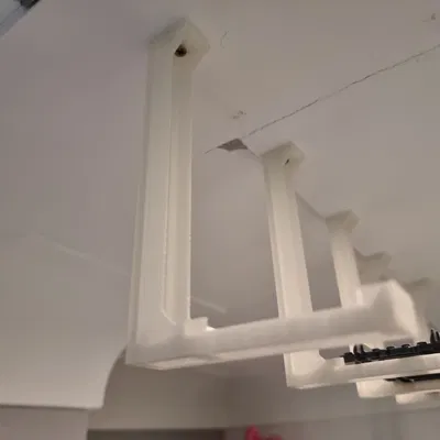 Kẹp Trần Gắn Đường Ray Tàu Lego