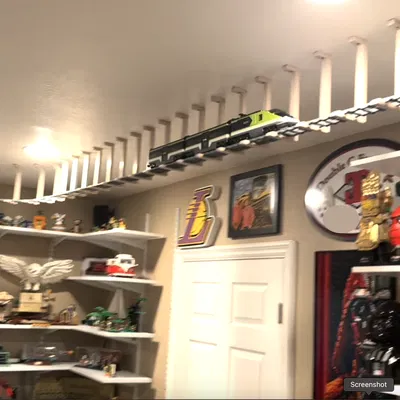 Giá đỡ trần đường ray tàu Lego