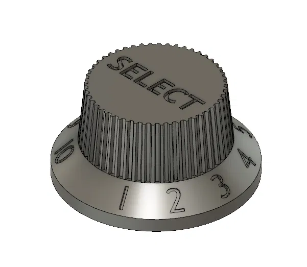 Núm Vặn Phong Cách Stratocaster Cho Prusa MINI, MK3S và MK4 - Image 1