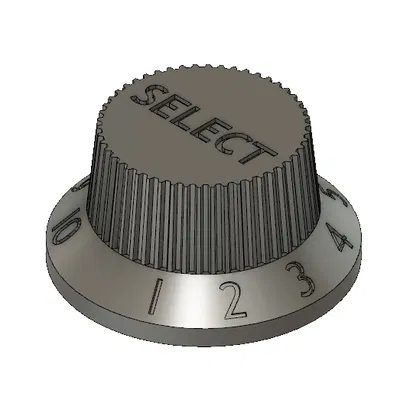 Núm Vặn Phong Cách Stratocaster Cho Prusa MINI, MK3S và MK4