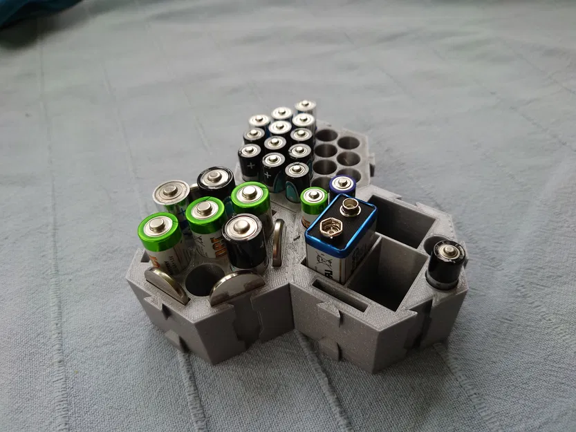 Hộp Đựng Pin Lục Giác - Image 4