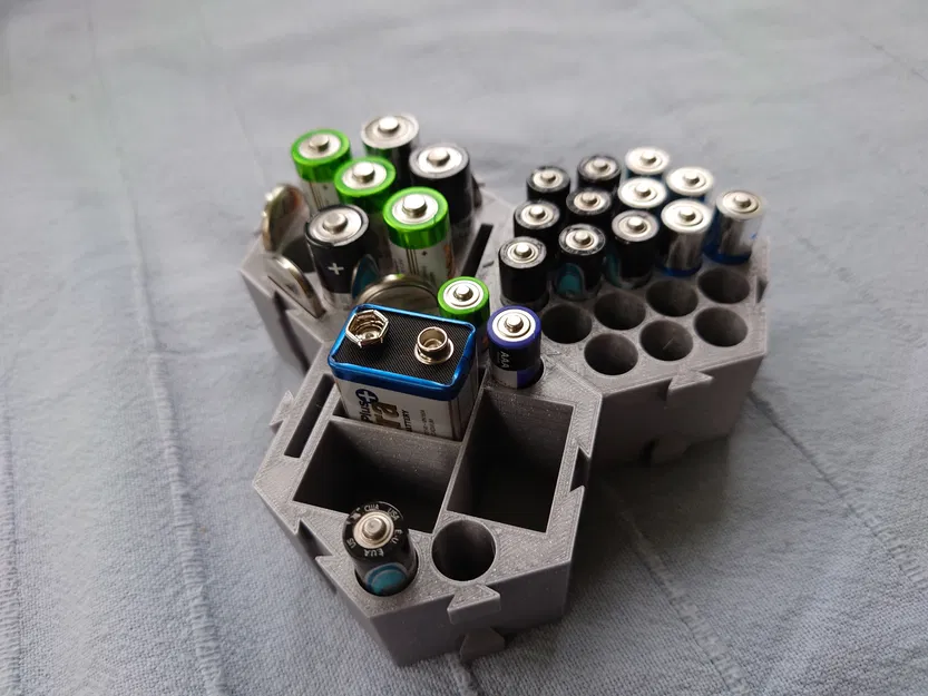 Hộp Đựng Pin Lục Giác - Image 5