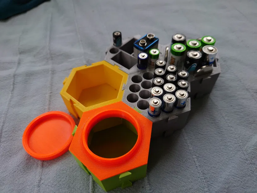 Hộp Đựng Pin Lục Giác - Image 7