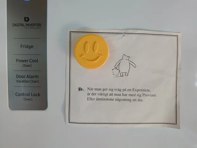 Mặt Cười Smiley - Nam Châm Tủ Lạnh - Image 2