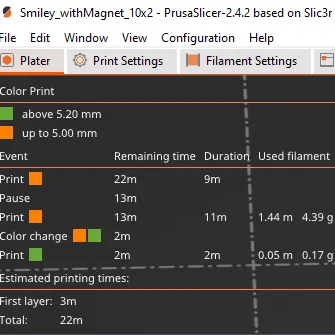 Mặt Cười Smiley - Nam Châm Tủ Lạnh