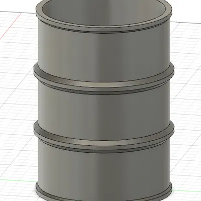 Thùng "Dầu" đựng viết, bút chì các loại