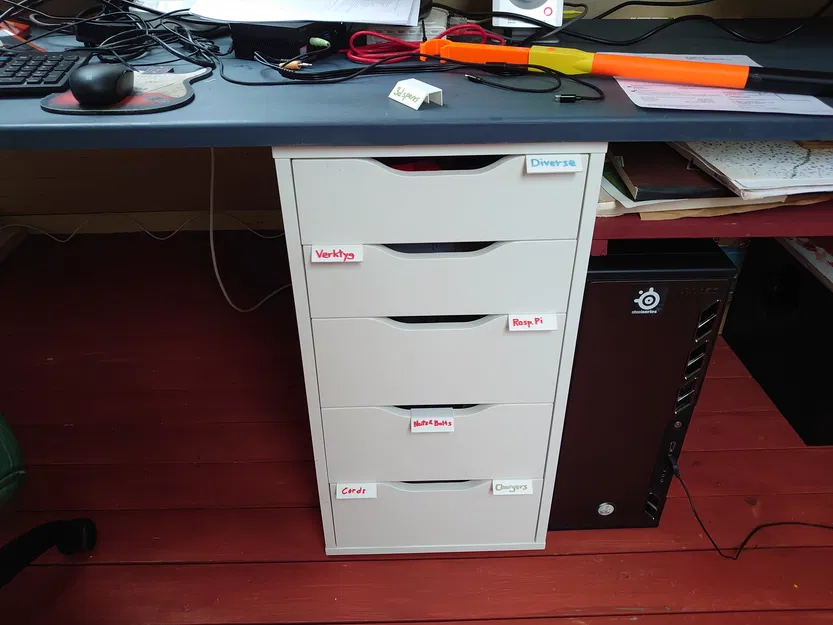 Nhãn dán cho ngăn kéo IKEA Alex - Image 1