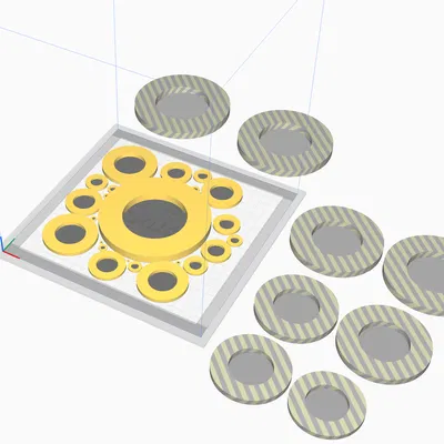 Vòng Đệm DIN125 Chuẩn A - Từ M1 đến M64