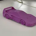 Mô hình Ferrari F40 Low-Poly (In Liền Mạch) - Thumbnail 3