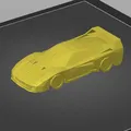 Mô hình Ferrari F40 Low-Poly (In Liền Mạch) - Thumbnail 4