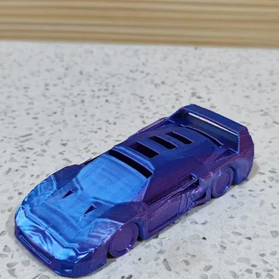 Khay Đựng USB & Thẻ Nhớ Ferrari F40 Low-Poly (In-Place)