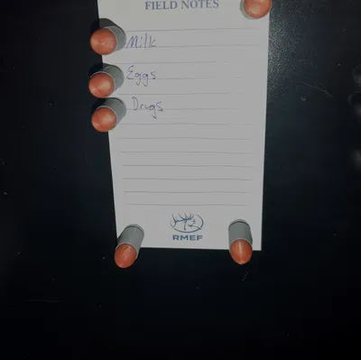 Nam Châm Đạn 45ACP Cho Tủ Lạnh, Bảng Trắng