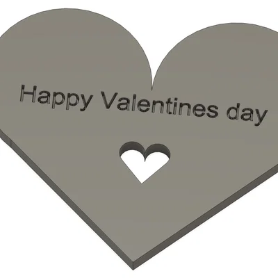 Móc Khóa Hình Trái Tim Ngày Valentine