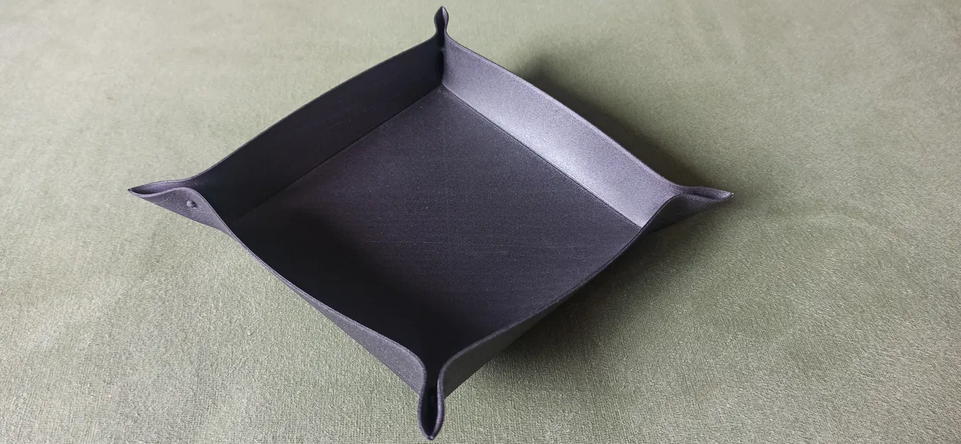 Khay Xúc Xắc TPU Dẻo Gấp Gọn - Image 2